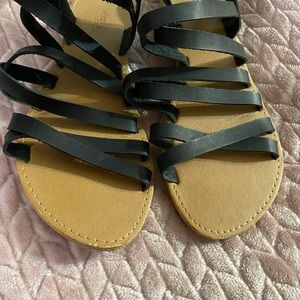 Black  Sandals